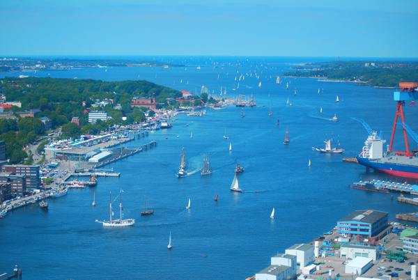 LA CITTÀ DI KIEL: PORTA TEDESCA SUL MAR BALTICO.