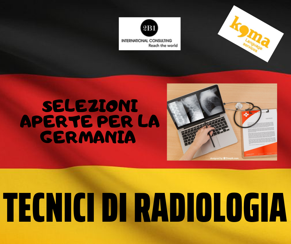 TECNICI DI RADIOLOGIA per clinica a SINDELFINGEN, GERMANIA