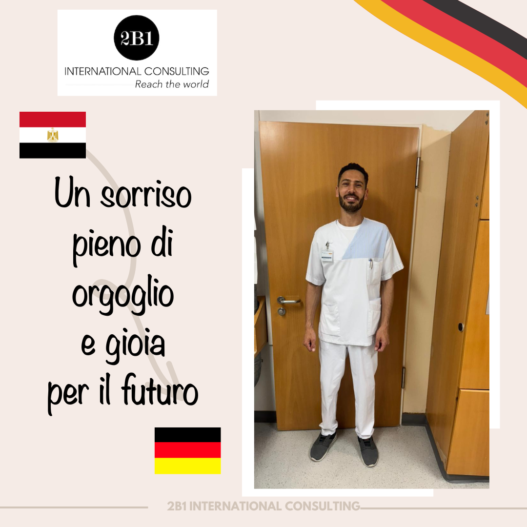 Un sorriso d'orgoglio e gioia