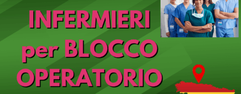 INFERMIERE/A DI BLOCCO OPERATORIO