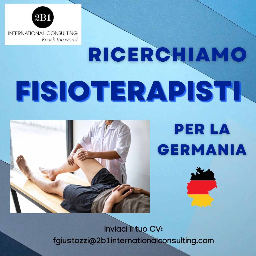 FISIOTERAPISTI PER LA GERMANIA