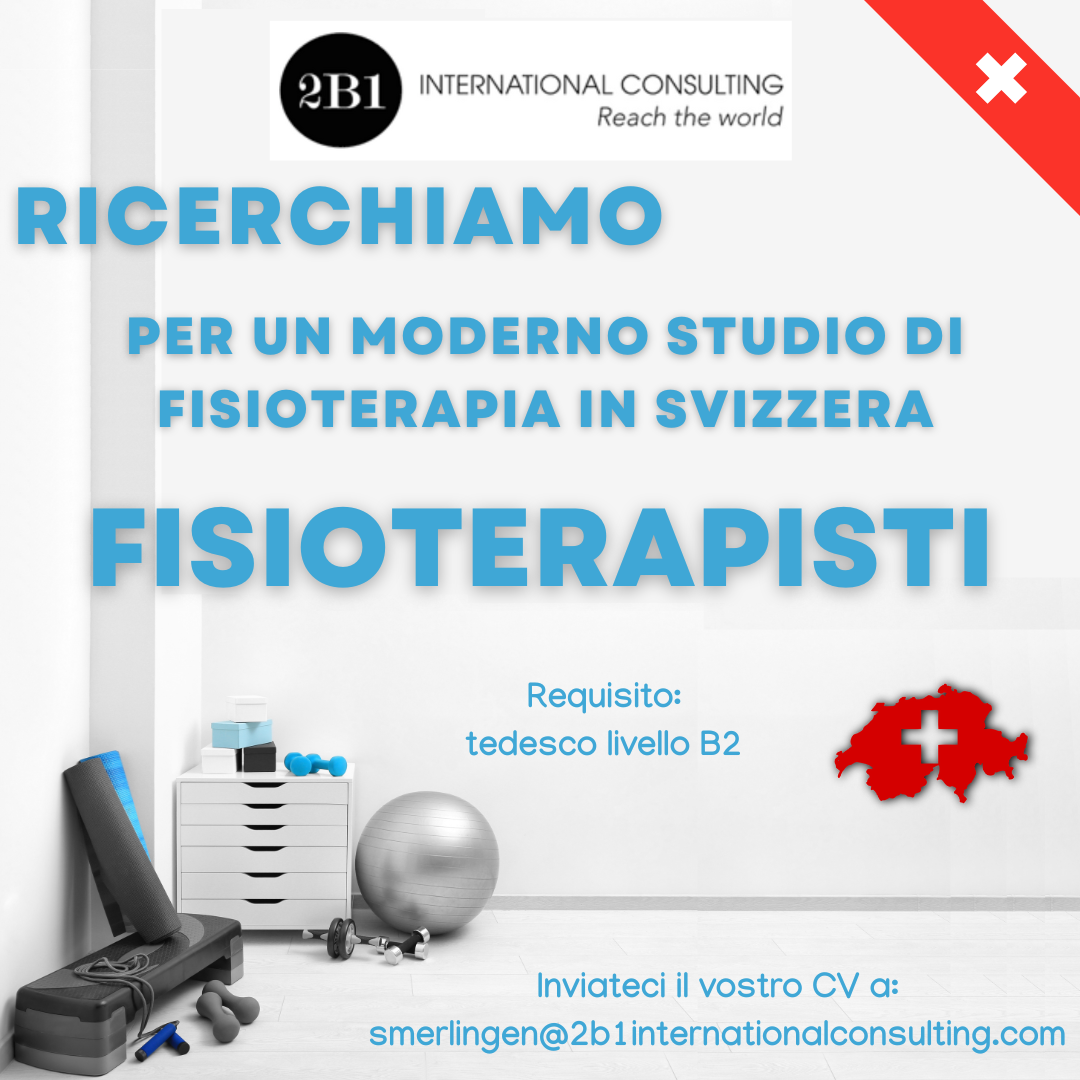 FISIOTERAPISTI PER SVIZZERA
