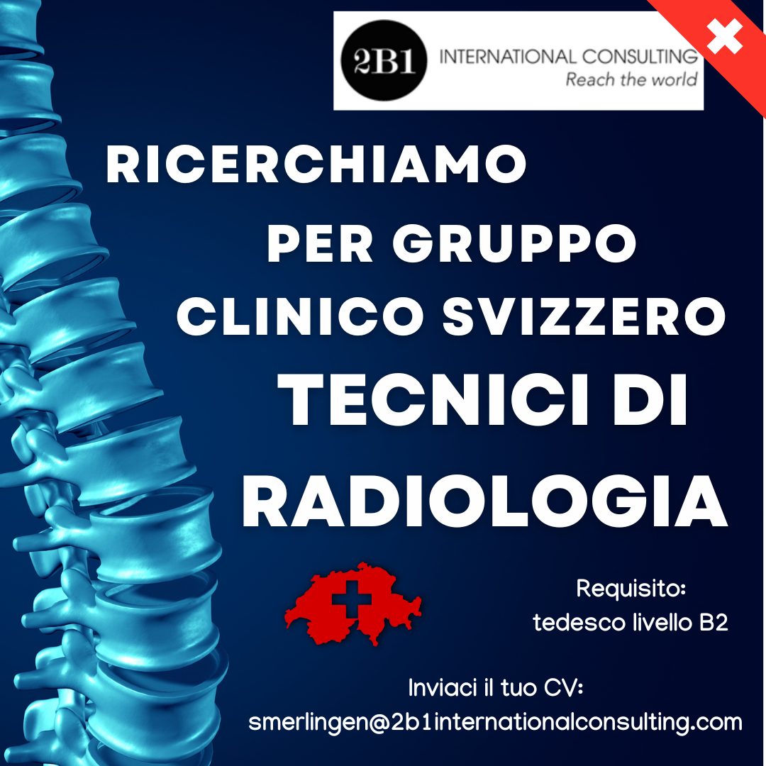 TECNICI DI RADIOLOGIA PER SVIZZERA