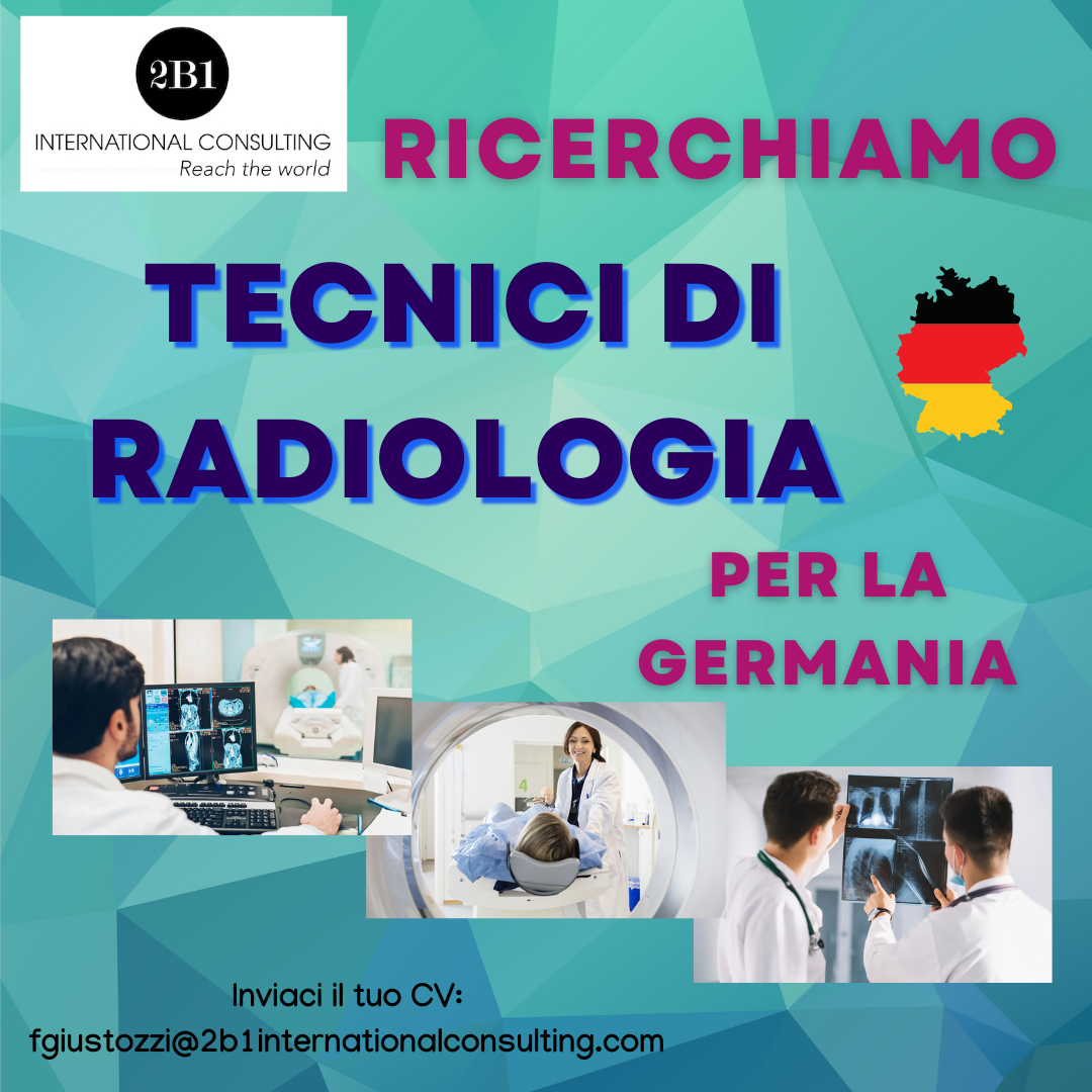 TECNICI DI RADIOLOGIA PER LA GERMANIA